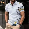 Camisa POLO Casual para Hombre 2026 Verano Moda Transfronteriza Bloque de Color Amazon Ropa de Verano para Hombre Manga Corta