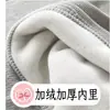 Novo conjunto de outono e inverno para crianças: um conjunto fofo e folgado de moletom com forro de fleece e calça, um conjunto estiloso de duas peças para bebês, perfeito para as estações de outono e inverno