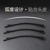 2026 Nueva Pinza Negra para Flequillo Lado del Cabello Accesorios para el Cabello Pasador Parte Trasera de la Cabeza Pinza para el Cabello Lado del Cabello Volumen