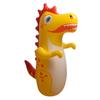Venta directa al por mayor de fábrica PVC grande 95CM vaso inflable dinosaurio juguete de descompresión rojo neto para niños columna de boxeo