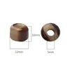 Resina Cuentas de Agujero Grande Cuentas Sueltas Cuentas para Hilo Pulsera Collar DIY Accesorios para Joyería Cadena para Teléfono Móvil Material para Cuentas Cuentas Sueltas