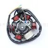 Motocicleta Todoterreno ATV ATV Piezas de Repuesto Gaussai 5070 90 110CC-6 Grados Bobina Estator Magneto