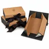 Caja de regalo moldeada de una sola pieza personalizada, caja de regalo plegable con tapa abatible magnética transfronteriza personalizada