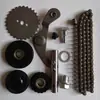 Peças de Motocicleta 70, Wave100, 110 Braço Tensor Pequeno da Corrente, Conjunto do Braço Tensor