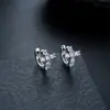 Aretes de Zirconia Cruzados para Mujer, Lujo Ligero, Gama Alta, Versátiles Aretes de Diamante para Mujer, Pendientes de Diseño a la Moda Venta al por Mayor