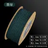 Hilo de Algodón Especializado para Ensartar Cuentas, Resistente al Calor, Cordón Trenzado Duradero para Manualidades y Fabricación de Joyería