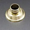 18,20,24 frasco gotero dorado mate frasco para emulsión frasco para aceite esencial anillo de aluminio electroquímico frasco para aceite esencial descuento por cantidad grande