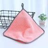 Atacado Grelhas de Abacaxi Bordadas Pano de Limpeza Doméstico para Cozinha Pano de Prato Pano de Prato Esponja de Limpeza Pano Absorvente Preguiçoso