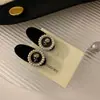 Presilha de Cabelo de Veludo Camélia Nova Tendência Estilo Luxo, Pequeno Prendedor Elegante Bico de Pato, Presilha para Franja, Acessório de Cabelo para Fios Soltos