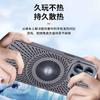 Adecuado para iPhone 17 Pro, Funda de Teléfono Magnética Disipadora de Calor con Diseño Hueco tipo Hielo, Funda Protectora Anti-Caída de Cobertura Total Apple 16 15