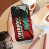 Capa de Celular com Logo de Clube de Futebol da Copa do Mundo Barcelona/Liverpool/Bayern de Munique Capa Protetora para Celular