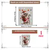 Festival de Navidad Estilo Múltiple Animales de Dibujos Animados Trineo Pegatinas para Ventana Vidrio de Escaparate Puerta de Vidrio Decoración del Hogar Pegatinas Electrostáticas para Vidrio