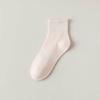 Calcetines de Media Caña para Mujer de Color Sólido, Delgados y Versátiles para Todas las Estaciones, Calcetines Largos de Algodón para Mujer, Calcetines Deportivos, Calcetines Transpirables, Venta al por Mayor desde Zhuji