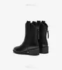 Botas de Equitação Femininas Bico Fino Salto Bloco 2026 Outono/Inverno Novas Salto Baixo Solado Macio Versátil Retrô Botas Curtas para Mulheres