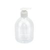 Fornecimento Direto de Frascos de Álcool em Gel de 500ml, Frascos Transparentes de PET com Bomba para Loção, Fornecimento Direto do Fabricante, Grandes Quantidades, Preços Favoráveis para Cosméticos
