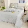 Novedad Primavera/Verano 2026 Estilo Tradicional Algodón de Imitación Cubre Cama Individual Juego de Tres Piezas