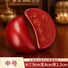 Madera maciza de ébano, palisandro rojo, talla sagrada de adivinación, copa yin y yang, para uso doméstico, objeto ritual de altar budista, copa de adivinación, pieza de ofrenda y exhibición