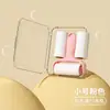 Rodillo Quitapelusas Mini Portátil Cepillo de Fieltro Papel Desprendible Removedor de Pelo para Ropa Herramienta Quitapelusas Portátil