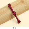 Botón de hebilla de cheongsam Le Mei, hebilla de cola de milano china, botón retro tejido a mano, hebilla decorativa de estilo nacional Hanfu