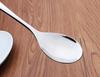 Fabricantes de cucharas engrosadas al por mayor, cuchara de acero inoxidable, cuchara grande, cuchara creativa para niños, postre, cuchara de té pequeña, letras