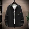 Camisa de manga larga talla grande para hombre, moderna y elegante para primavera y otoño, diseño único, camisa de nicho, chaqueta estilo japonés y de Hong Kong para otoño