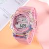 Reloj Electrónico Nuevo para Estudiantes Reloj Macaron Degradado Reloj Deportivo Multifuncional Electrónico Resistente al Agua para Exteriores