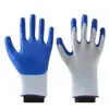 Guantes de protección laboral guantes de látex caucho nitrilo trabajo antideslizantes impermeables resistentes al desgaste recubrimiento de espuma de caucho sitio de construcción trabajando