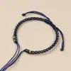 Pulsera de cuentas de transferencia semiacabada tejida a mano cuerda de mano para hombres y mujeres este año cuerda roja puede llevar cuentas cuerda a juego de oro duro 3D