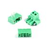 Terminal de cableado 2EDG-5.08 con orejas fijas 2EDGKM 5. 08MM 2P3P4P5P-12p tipo enchufable