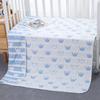 Colcha de Gasa de Seis Capas para Niños, Toalla de Baño para Bebé, Toalla para Niños Recién Nacidos, Manta para Jardín de Infancia para Todas las Estaciones, Disponible para Entrega