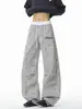 Colección Otoño 2026: Pantalones de pierna curva con bloques de color de estrella y cuadros sin sombra en la pared, tallas M-5XL, HK261087-Especial P34