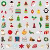 50 pegatinas navideñas de grafiti para equipaje, coche, portátil, nevera, taza de agua, pegatinas decorativas impermeables, venta al por mayor