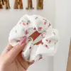 Colección de scrunchies de verano: versátiles ligas coreanas para el cabello, cuerdas para el cabello estilo universitario fresco, accesorios elásticos para el cabello, accesorios para la cabeza para mujeres