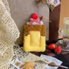 Serie de Portatarjetas de Peluche Lindos de Dibujos Animados Bolsa para Guardar Identificación de Estudiante Funda Protectora para Tarjeta de Foto de Ídolo Venta al por Mayor