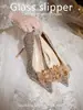 Zapatos de boda estilo francés para mujer, nueva colección 2023, marca He Xiu, versátiles tanto para vestidos de novia como para uso diario, cómodos de llevar, diseño de lazo de cristal, adecuados para primavera y otoño, tacones altos