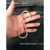 Tienda de ropa Gancho en S gancho en forma de S color oro titanio estilo coreano extendido engrosado acero inoxidable gancho para jeans gancho S redondo