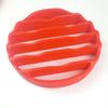 Venta al por mayor de fábrica pequeño grill de silicona almohadilla aislante de silicona almohadilla de drenaje resistente a la temperatura horno grado alimenticio redondo rejilla de vapor