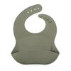 Babador grande transfronteiriço recém-nascido silicone babador fácil de limpar suprimentos para bebês babador à prova d'água