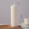 Vela de Aromaterapia Artística Estilo Nórdico Atacado Decorações de Vela Geométricas Criativas para Casa Presente Acompanhante Cruzamento de Fronteiras
