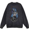 Suéter suelto para hombre, estilo hip-hop, lavado callejero, tendencia europea y americana transfronteriza de Amazon, deseo al por mayor