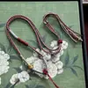 Collar Colgante Trenzado de Cordón de Algodón Tejido a Mano Tibetano de Cuatro Hilos Cuerda para Colgar Thangka Colgante Amuleto de Buda