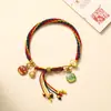 Festival do Barco-Dragão Pulseira de Corda Colorida Feita à Mão Produto Acabado DIY Estilo Étnico Pulseira da Reencarnação Corda Colorida Atacado