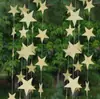 Festa de aniversário celebridade online ins bandeira pendurada estrela de cinco pontas Guirlanda bandeira de puxar colorida loja casamento decoração do quarto de casamento