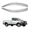 Adecuado para Camioneta Pick-up de Puerta Sencilla Toyota Hilux Hilux Vigo 2004-2015 Ceja Impermeable Moldeada por Inyección