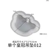 Molde de Silicona para Colgante Único de Resina de Cristal DIY Geométrico en Forma de Gota de Agua Corazón Llavero Sin Pulir