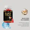 Gomitas de Aceite de Semilla Negra Compuesto Googeer Hidratan Suavemente el Cuerpo y la Piel, Cuidado Diario para el Cabello, y Añaden Brillo al Cabello