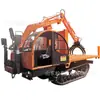 Pinza para Madera y Piedra Montada sobre Oruga Transportador Agrícola Trepador con Oruga con Pinza y Descargador Integrados Pinza para Madera