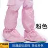Zapatos antiestáticos de suela blanda, cubierta de zapato unida de tubo alto, PVC, antideslizante, rayas azules y blancas, taller electrónico limpio y sin polvo para hombres y mujeres