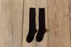Meias Pretas Sapatos de Couro Femininos Meias jk Outono e Inverno Primavera Meias Longas Meias para Sapatos Mary Jane Mocassins Meias de Comprimento Médio