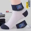 Calcetines de Verano para Hombre Transpirables Absorbentes del Sudor Calcetines Tipo Invisible Tobilleros Cortos Finos Resistentes al Olor Primavera Otoño Invierno Cuatro Estaciones Calcetines Deportivos Calcetines de Moda para Hombre